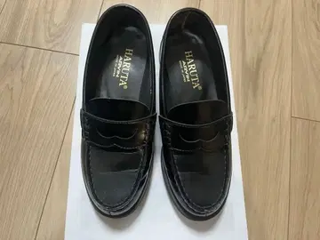 HARUTA 블랙 로퍼