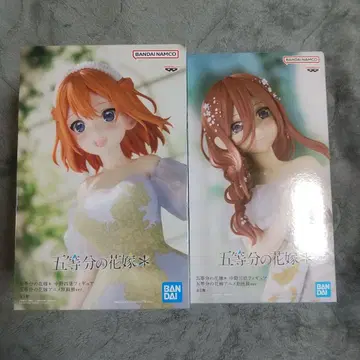 5등분의 신부 나카노 미쿠 나카노 네잎 원화전 ver 피규어 세트