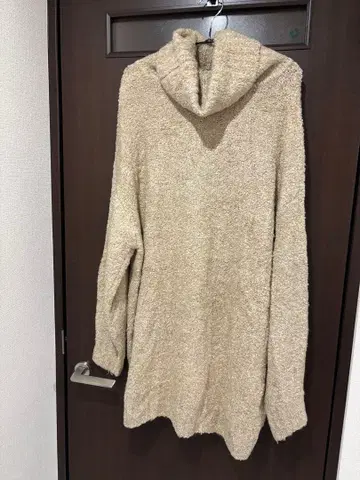 GAP 베이지 하이넥 니트 원피스 L 사이즈