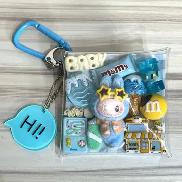 가챠 파우치 블루 몬스터 MONSTER