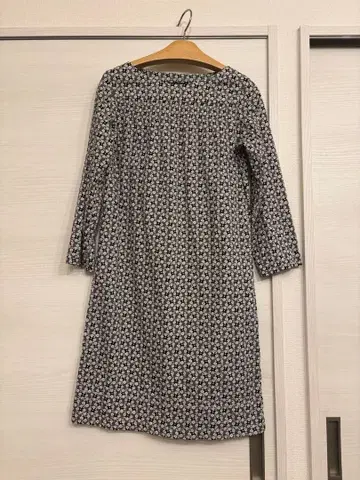 A.P.C 7부 기장 꽃무늬 원피스 코튼 면 봄 여름 가을