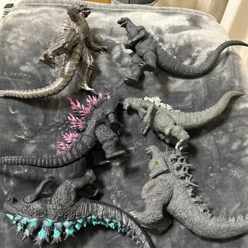 고질라 피규어 6체 세트