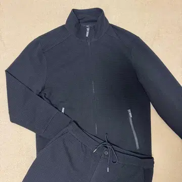 새상품급 JOSEPH 조제프 셋업 와플지 블랙