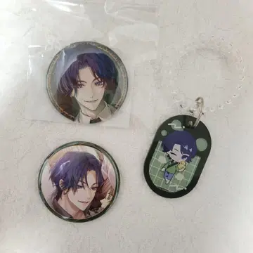 이케빌라 니카 캔뱃지 키링 세트 익명 배송