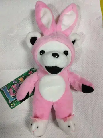 그레이트풀 데드 베어 토끼 귀 달린 봉제 인형 GRATEFUL DEAD