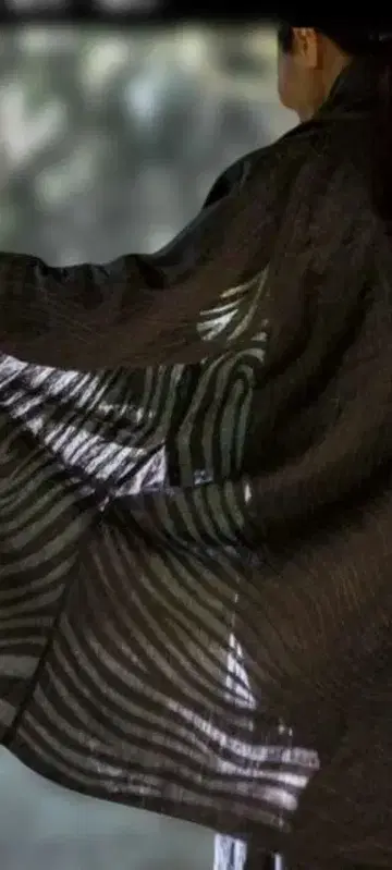 요건 레일 린넨 컷 퀼트 하오리 새상품급입니다