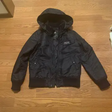 알파 ALPHA 후드티 다운 자켓 마운틴 파카 사이즈 M