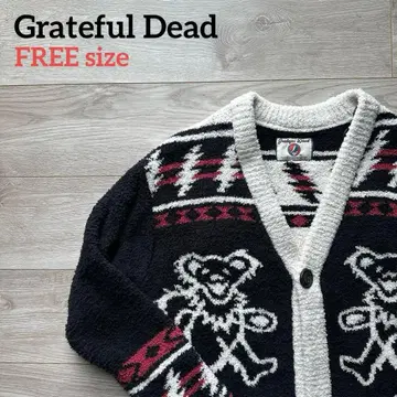 Grateful Dead 니트 가디건 FREESIZE 올 패턴
