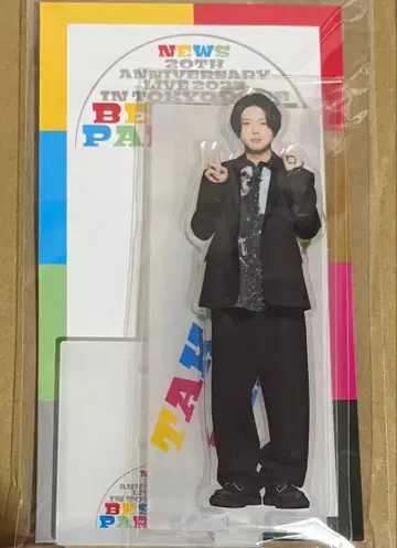 NEWS 마스다 타카히사 아크릴 스탠드 20주년 라이브 미개봉품