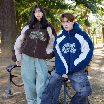 That's life 아우터 보아 자켓 파랑 M사이즈