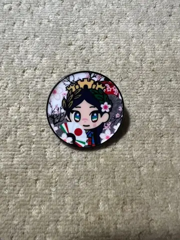 오사카 만박 이탈리아관 핀 배지