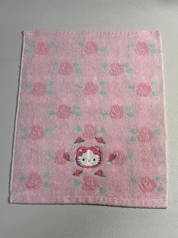 헬로키티 미니 타월 장미