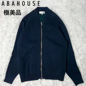 컨디션 최상 아바하우스 ABAHOUSE 블루종 긴팔 여성용 XL 네이비