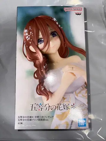 5등분의 신부 나카노 미쿠 피규어 애니메이션 원화전 ver.