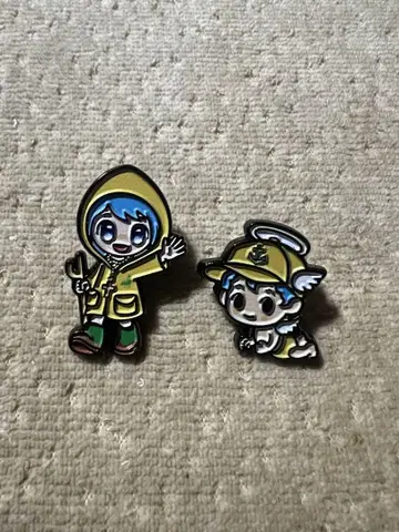 오사카 만박 이탈리아관 핀 배지 2개