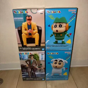 짱구는 못말려(크레용 신짱) 우리들의 피규어 코스프레 짱구 4체 세트