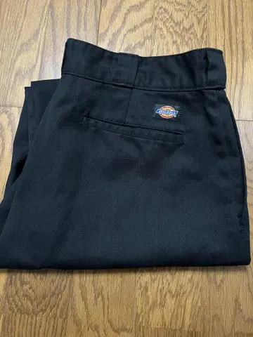 Dickies 874 블랙 워크 팬츠