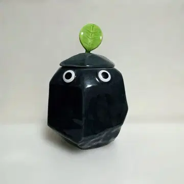 C상 바위 피크민 덮개 달린 소품함