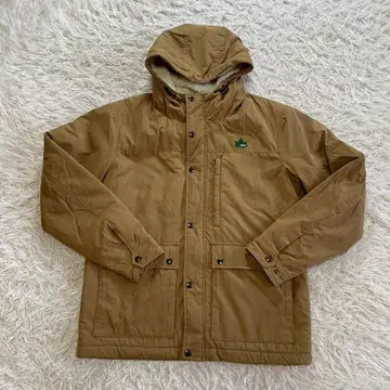 선착순 로고스 마운틴 후드티 남성용 M 사이즈 카키 로고 자수