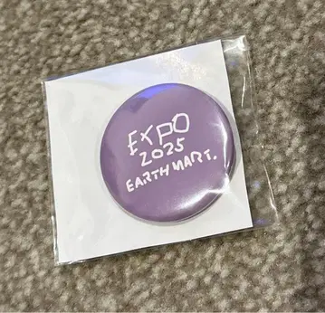 EARTH MART 아스마트 2025 오사카 엑스포 캔뱃지