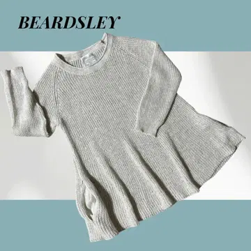 BEARDSLEY 화이트 계열 니트 비어즐리 돌먼 니트 스웨터 긴팔