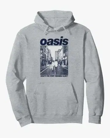 oasis 모닝글로리 후드티 그레이 XL 사이즈