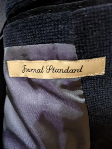 Journal Standard 네이비 코듀로이 테일러드 자켓