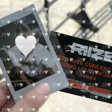 소희 친필 사인 폴라로이드