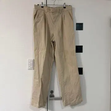 새상품급 23E sport 베이지 코튼 치노 팬츠 골프 치노 팬츠 신사