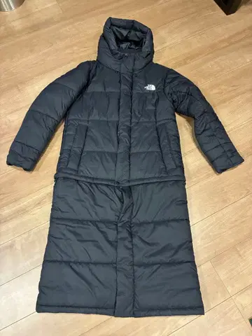 THE NORTH FACE 블랙 롱 다운 자켓 NY82292