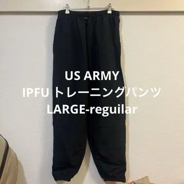 US ARMY IPFU 트레이닝 팬츠 나일론 블랙