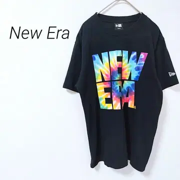 02 뉴에라 반팔 T셔츠 로고 프린트 타이다이 로고 캐주얼