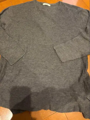 새상품급 snidel 그레이 V넥 스웨터