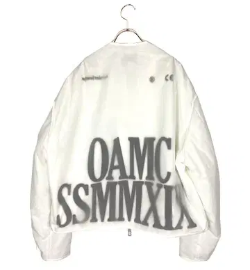 OAMC 로고 나일론 자켓 노카라 블루종