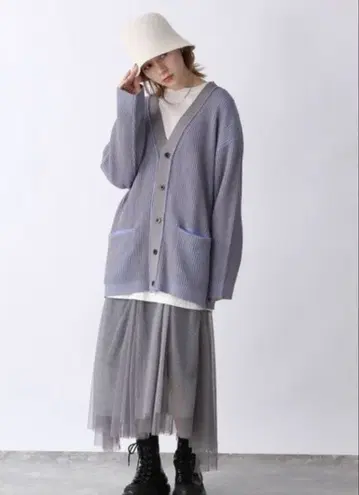 지나시스 JEANASIS 2WAY 플레이팅 아제 V 가디건