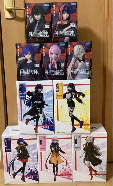 카미츠바키시 건설 중 피규어 라운드 원 쵸코노세 10점