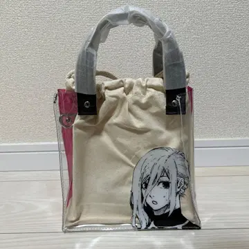 미사용 새상품 블루 록 전시회 클리어 백 치기리