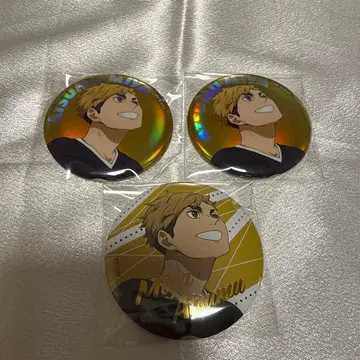 하이큐 플라자 캔뱃지 묶음 판매 미야 아츠무