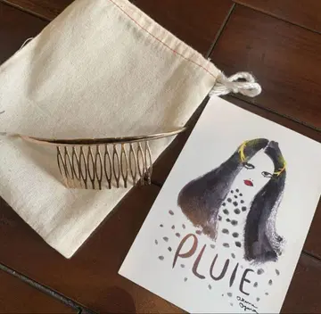 PLUIE  크레센트 빗 핑크 골드
