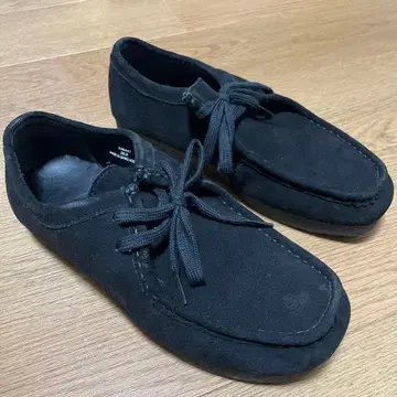 GU 블랙 스웨이드 모카신 26.0cm