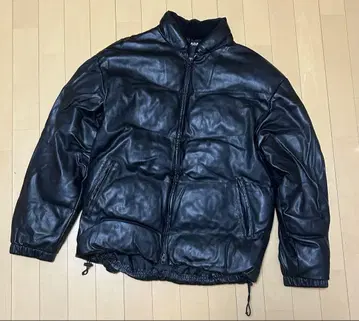 AZUL BY MOUSSY 페이크 레더 다운 자켓 M