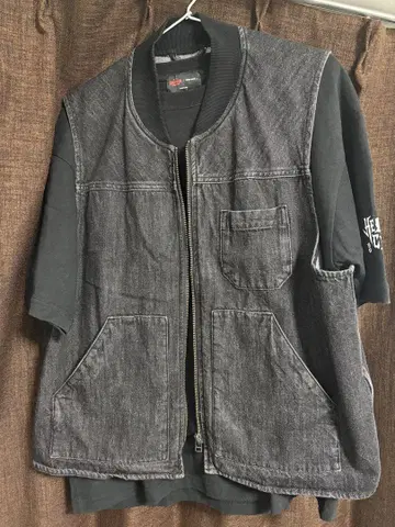 니코앤드 - 데님 베스트 T셔츠