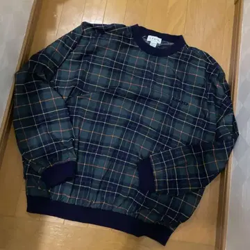 IZOD 체크 무늬 나일론 자켓 L