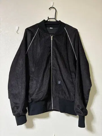 블루종 바시티 자켓 코듀로이 자켓 쇼트 기장 자켓