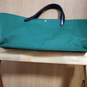 그린 토트백 스트랩 포함.