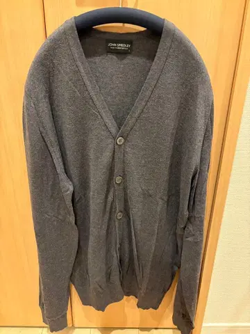 존스메들리 john smedley 그레이 가디건 남성용