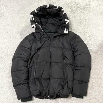 새상품급! In the attic 다운 자켓 블랙 XL 방수 지퍼