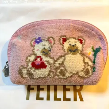 [중고품] FEILER [리베&릴리아 파우치] 핑크
