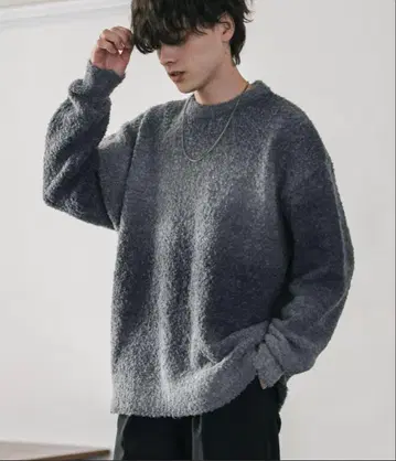 록키 먼로 부클레 단염 그라데이션 블랙
