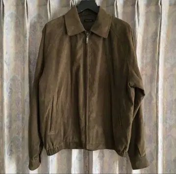 claiborne outerwear 스웨이드 자켓 짧은 기장 구제 의류